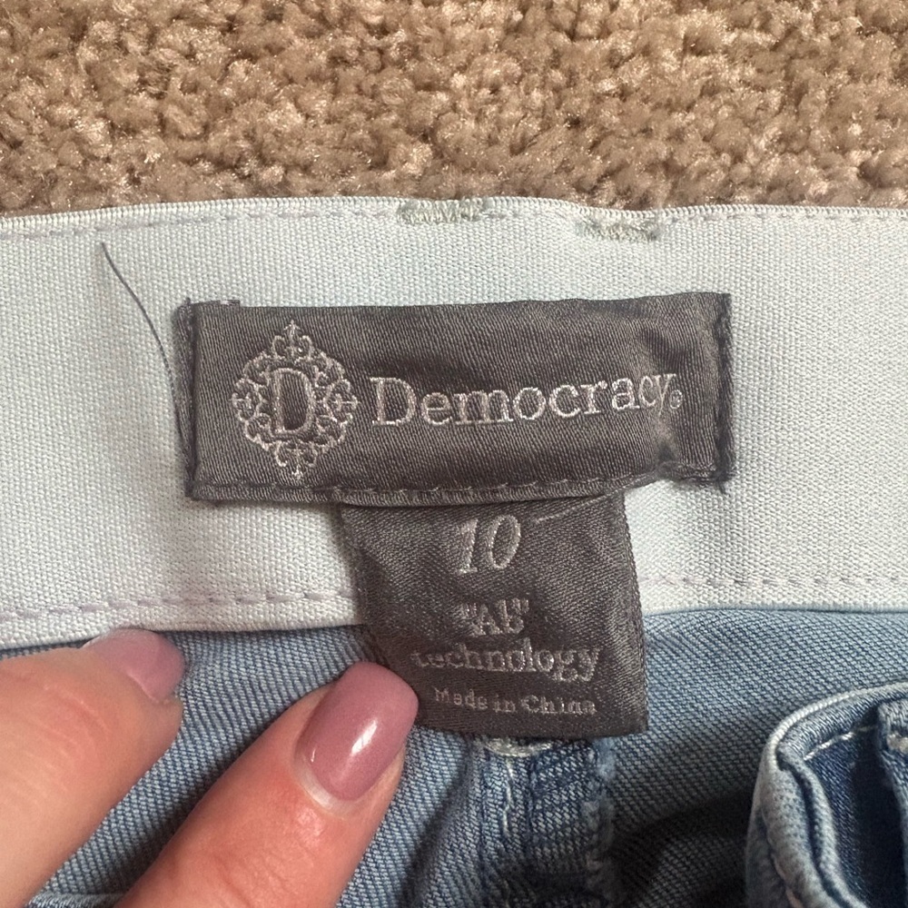 Democracy Light Blue “ab technology “ jeans - Picture 4 of 4